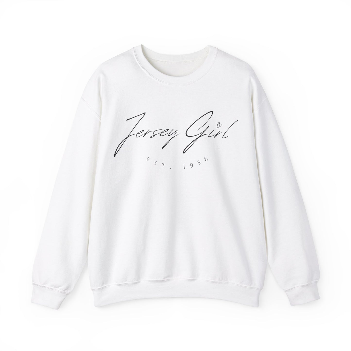 Jersey Girl 1958 Unisex Heavy Blend™ Crewneck Sweatshirt