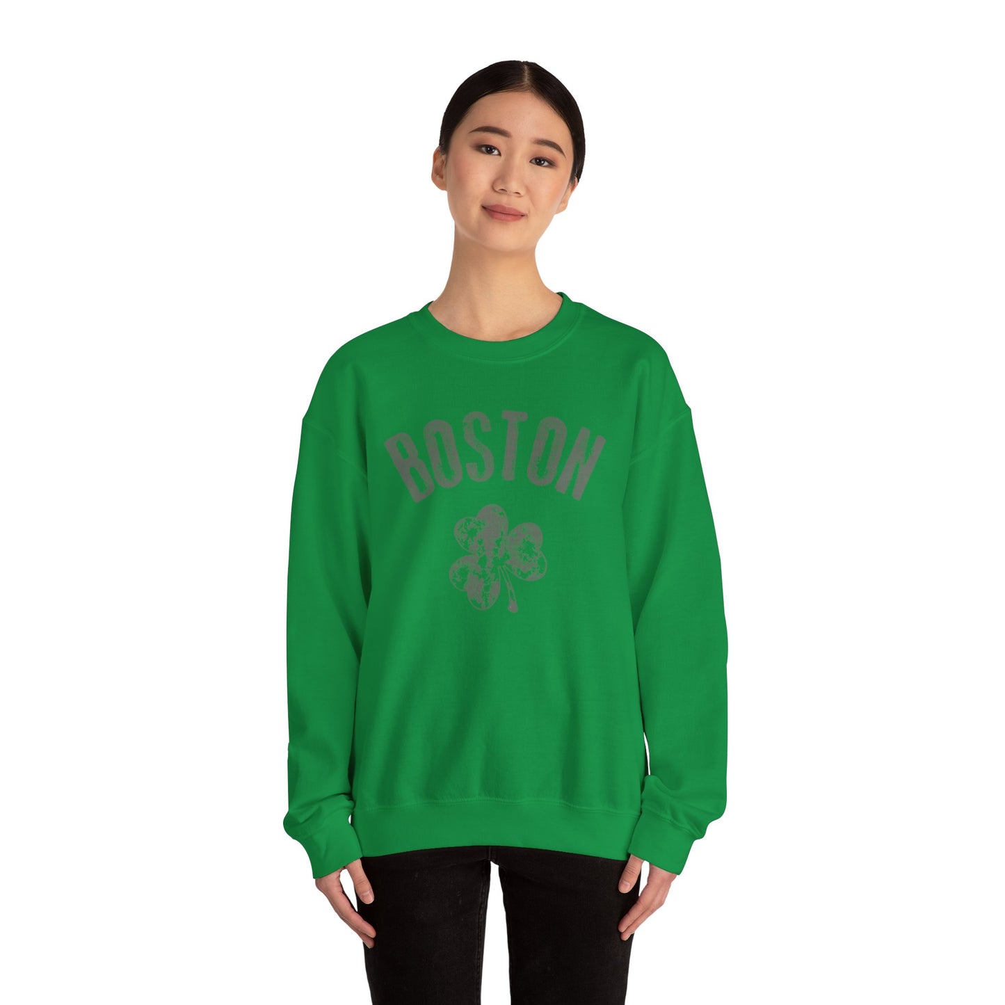 Boston Unisex Heavy Blend Crewneck Sweatshirt