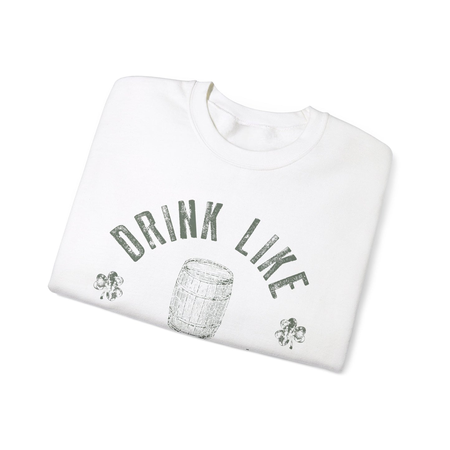 Drink like a Murphy Unisex Heavy Blend Crewneck Sweatshirt