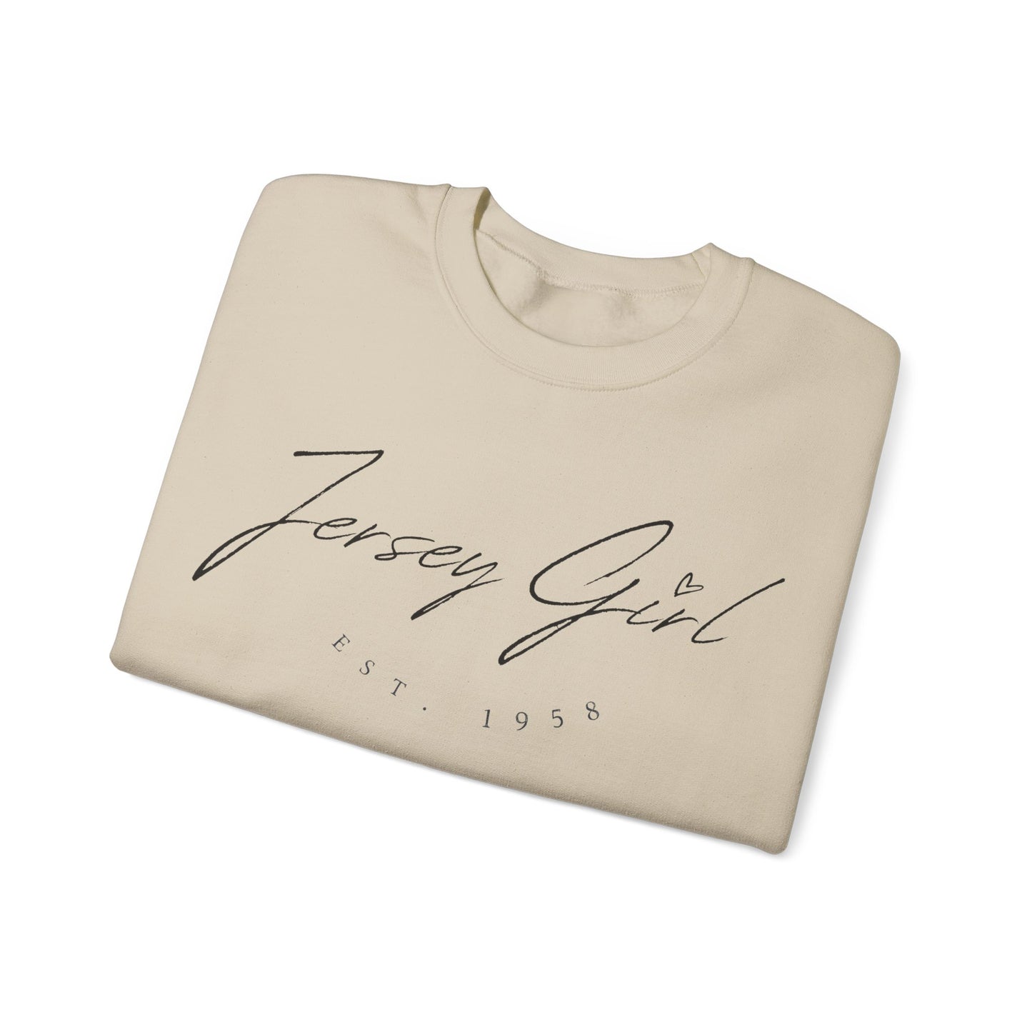 Jersey Girl 1958 Unisex Heavy Blend™ Crewneck Sweatshirt