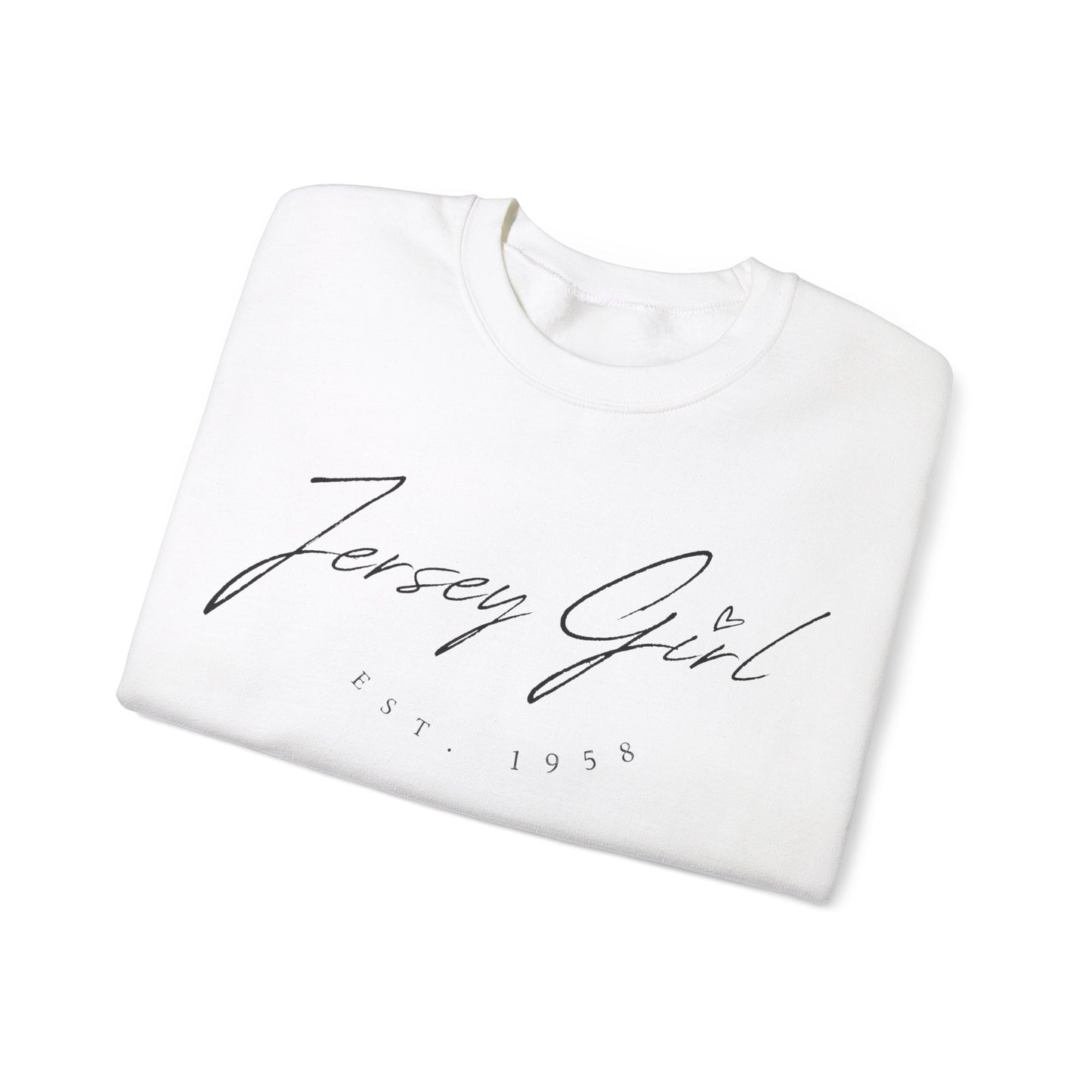 Jersey Girl 1958 Unisex Heavy Blend™ Crewneck Sweatshirt