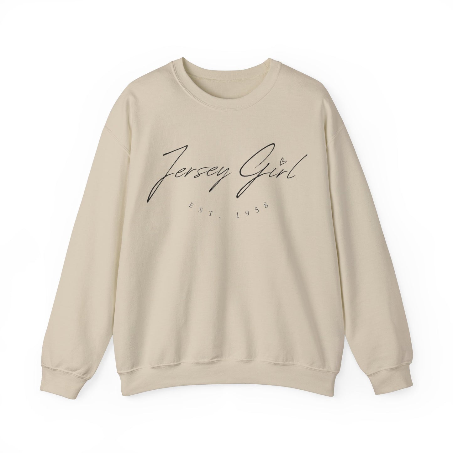 Jersey Girl 1958 Unisex Heavy Blend™ Crewneck Sweatshirt