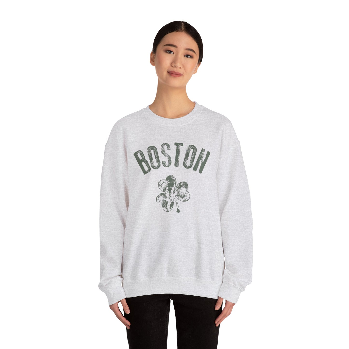 Boston Unisex Heavy Blend Crewneck Sweatshirt